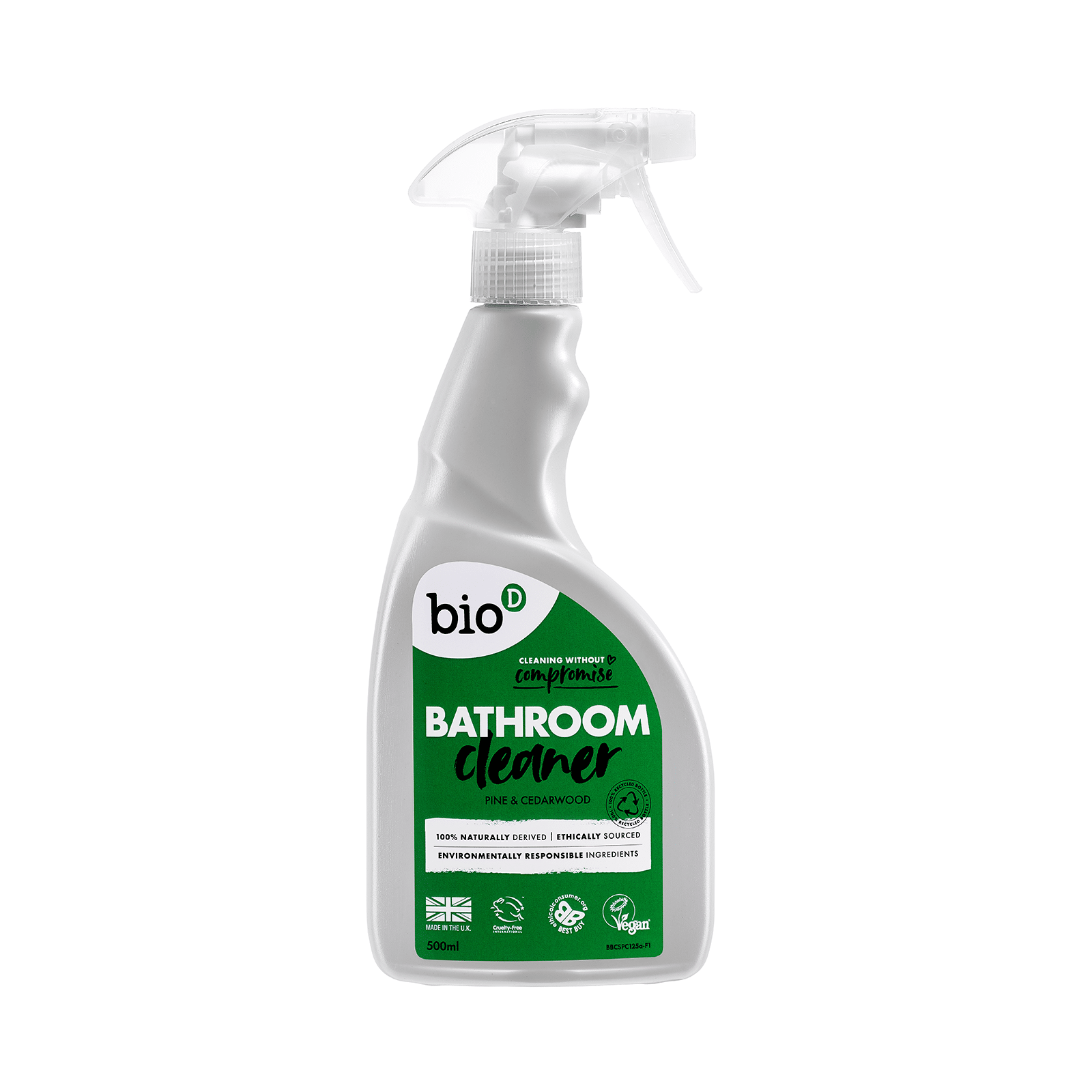 BioD Bathroom Spray Pine & Cedarwood 500ml Home Valet Company
